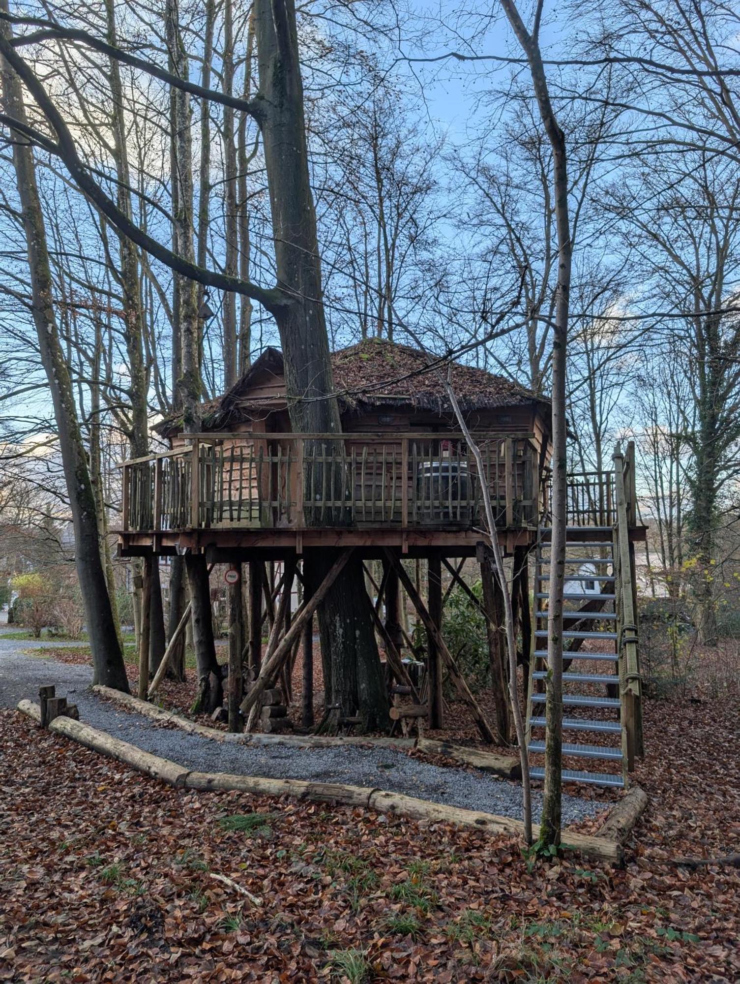 B&B La Cabane Du Bois Dormant Spa Exterior photo